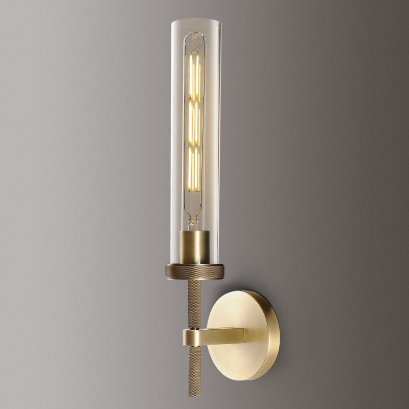 Lambert Knurled Sconce-Meet Lighting