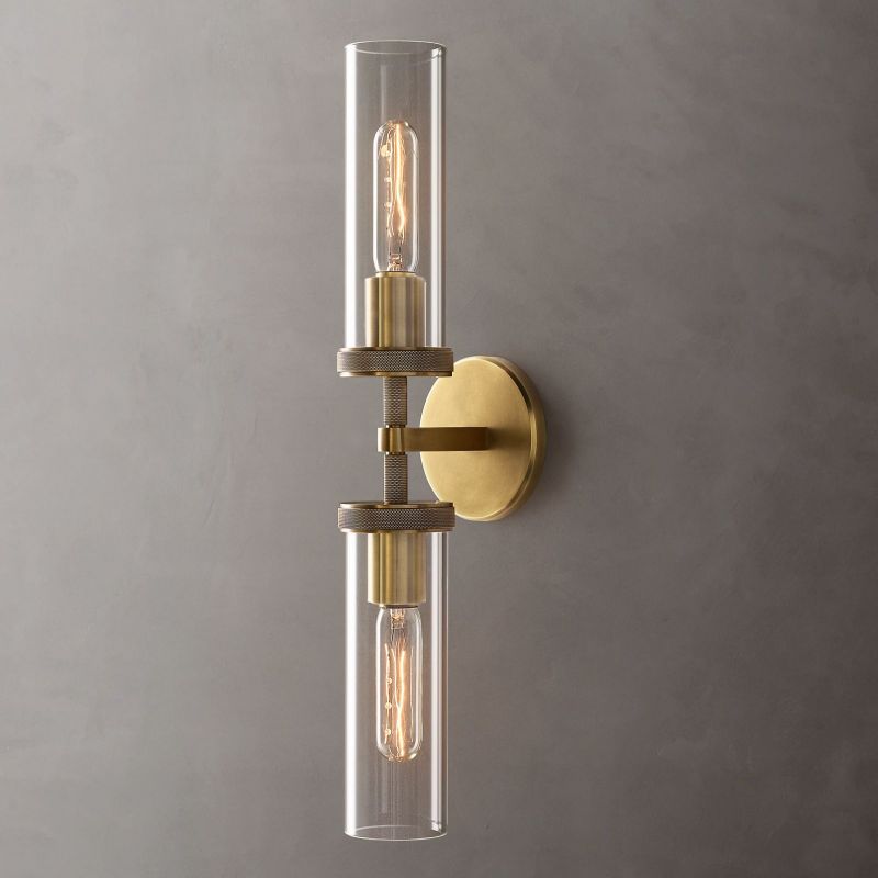 Lambert Knurled Sconce-Meet Lighting