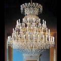 Large maria theresa golden crystal chandelier