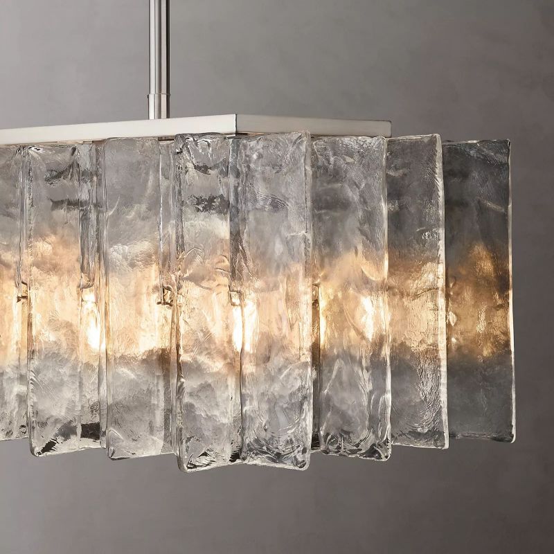 Latracy Rectangular Chandelier 49"-Meet Lighting