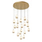 Leemy Round LED Chandelier