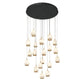 Leemy Round LED Chandelier