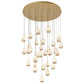 Leemy Round LED Chandelier