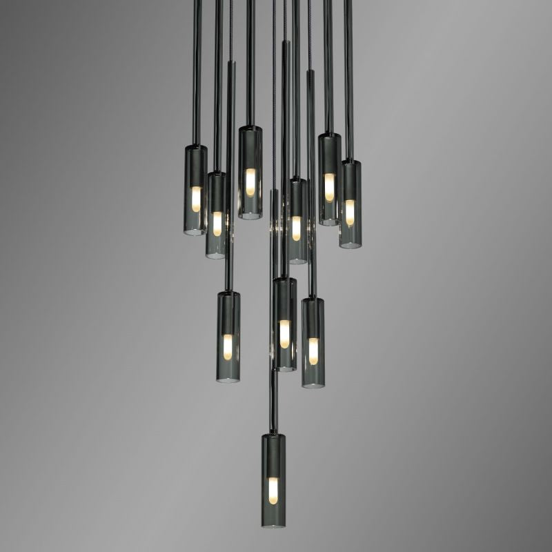 Lesliere Circular Chandelier-Meet Lighting