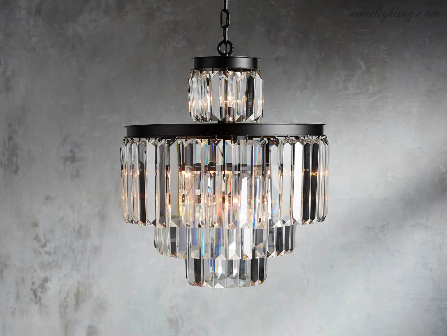 Leyland 11-Light Chandelier-Meet Lighting