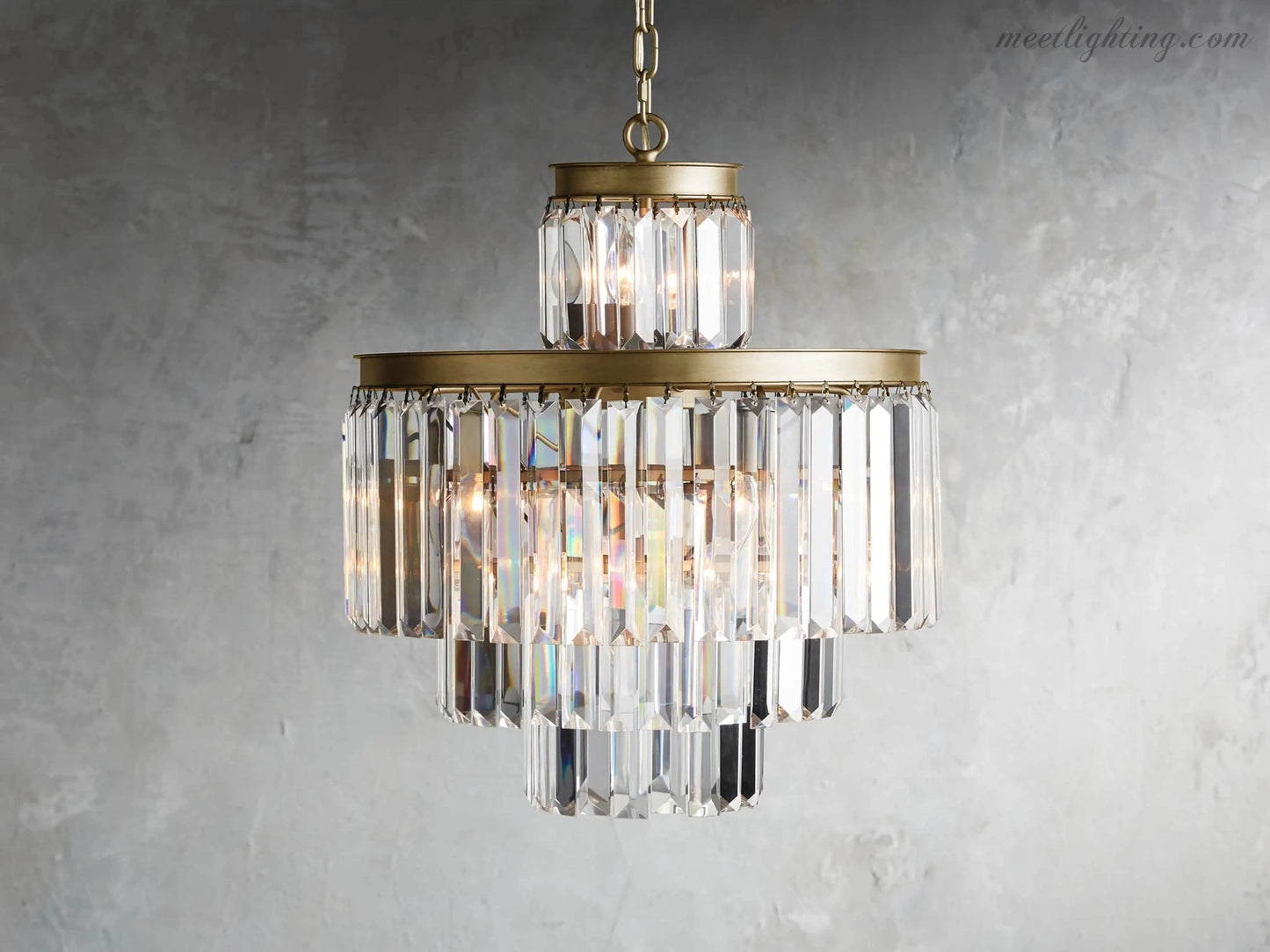 Leyland 11-Light Chandelier-Meet Lighting