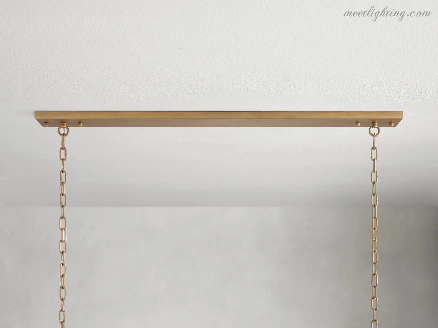 Leyland Rectangular Chandelier-Meet Lighting