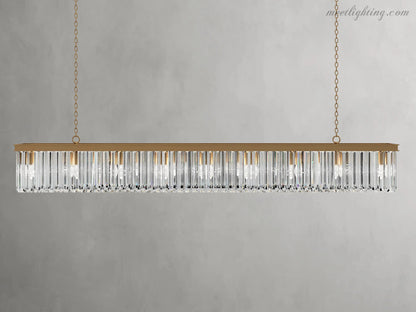 Leyland Rectangular Chandelier-Meet Lighting