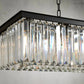 Leyland Rectangular Chandelier-Meet Lighting