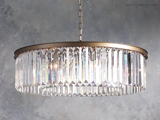 Leyland Round Chandelier-Meet Lighting