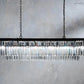 Leyland Tiered Rectangular Chandelier-Meet Lighting