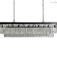 Leyland Tiered Rectangular Chandelier-Meet Lighting