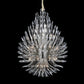 Lily Starburst Crystal Sputnik Chandelier 43"W-Meet Lighting