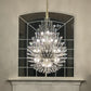 Lily Starburst Crystal Sputnik Chandelier 43"W-Meet Lighting