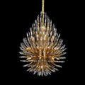 Lily Starburst Crystal Sputnik Chandelier 43"W-MEET LIGHTING
