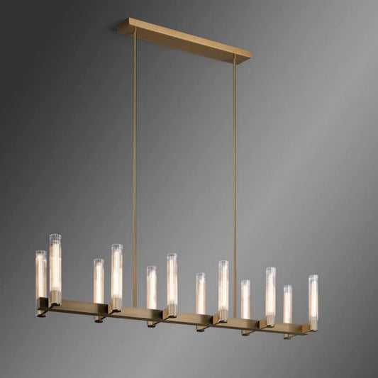 Lorraine Linear Chandelier 60"L-Meet Lighting