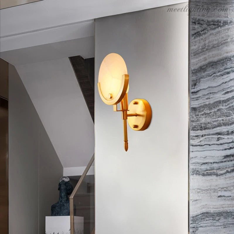 Luxus Alabaster Wall Lamp-Meet Lighting