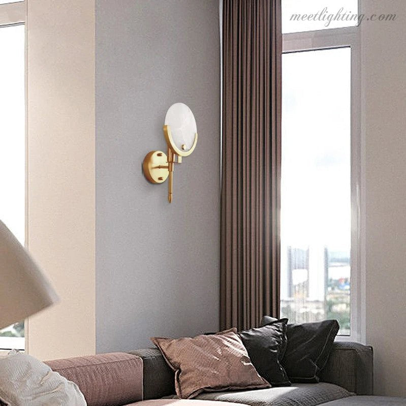 Luxus Alabaster Wall Lamp-Meet Lighting
