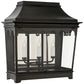 Bailey Classic Wide 3/4 Lantern Wall Sconce Outdoor