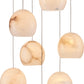 MAVA ALABASTER MAEVA ROUND CHANDELIER 13'' 21'' 36''-Meet Lighting