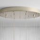 MAVA ALABASTER MAEVA ROUND CHANDELIER 13'' 21'' 36''-Meet Lighting