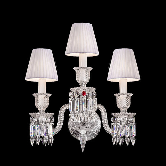 Zenith Baccarat Crystal Wall Sconce