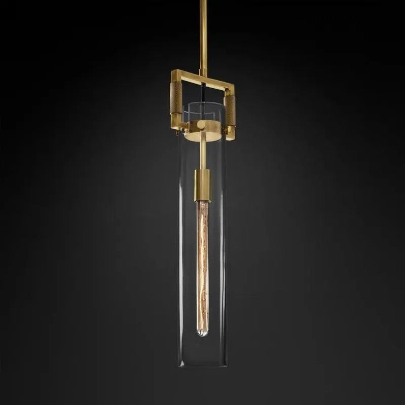 Machinist Glass Cylinder Pendant-Meet Lighting