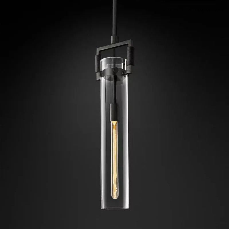 Machinist Glass Cylinder Pendant-Meet Lighting