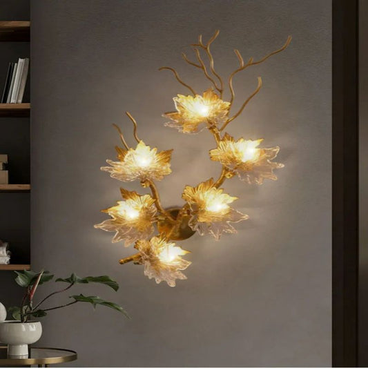 Maple Leaf Wall Sconce