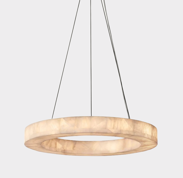 Marble Ravage Round Chandelier 31"-Meet Lighting