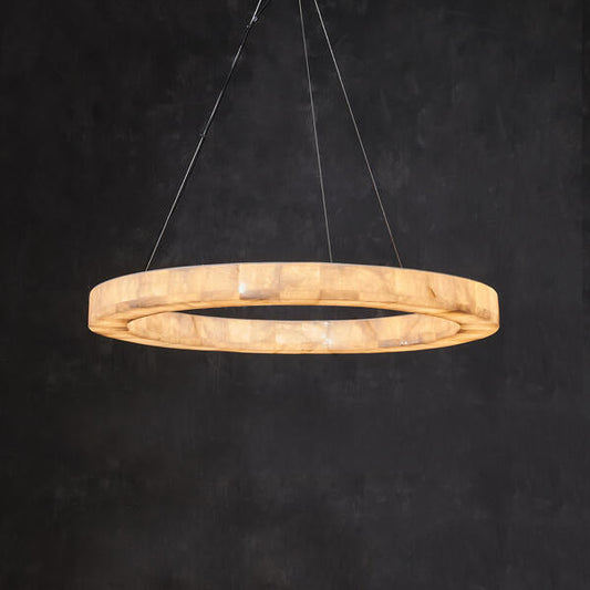 Marble Ravage Round Chandelier 31"-Meet Lighting