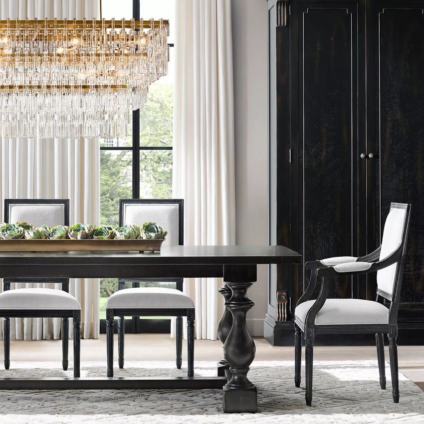 Mariogold 4-Tier Rectangular Chandelier 72"