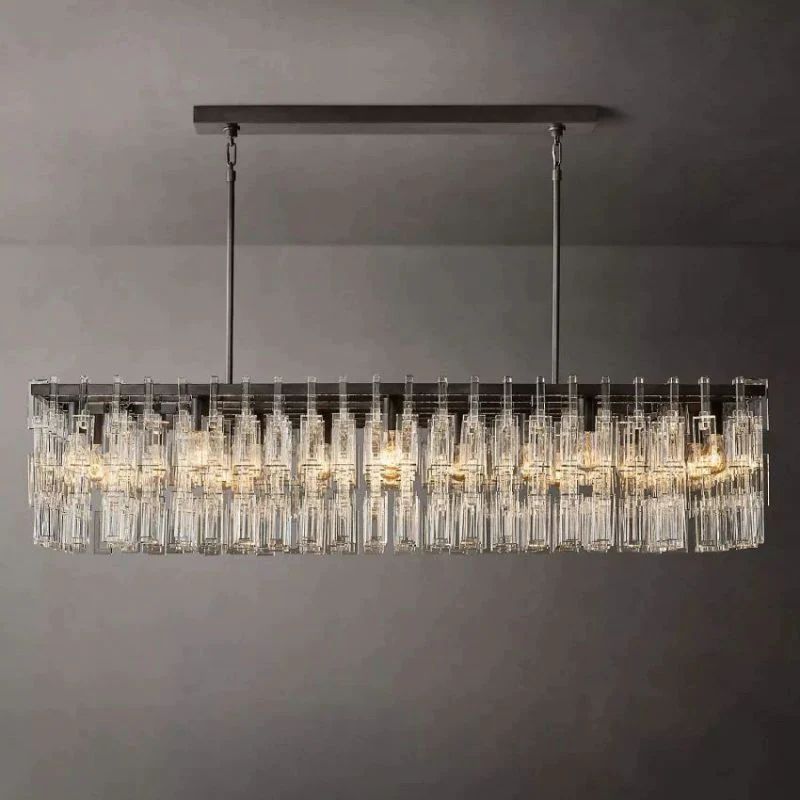 Marignan Rectangle Chandelier 60"