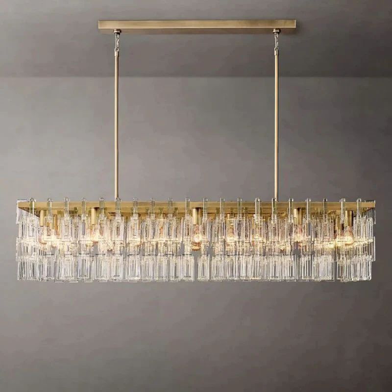Marignan Rectangle Chandelier 60"
