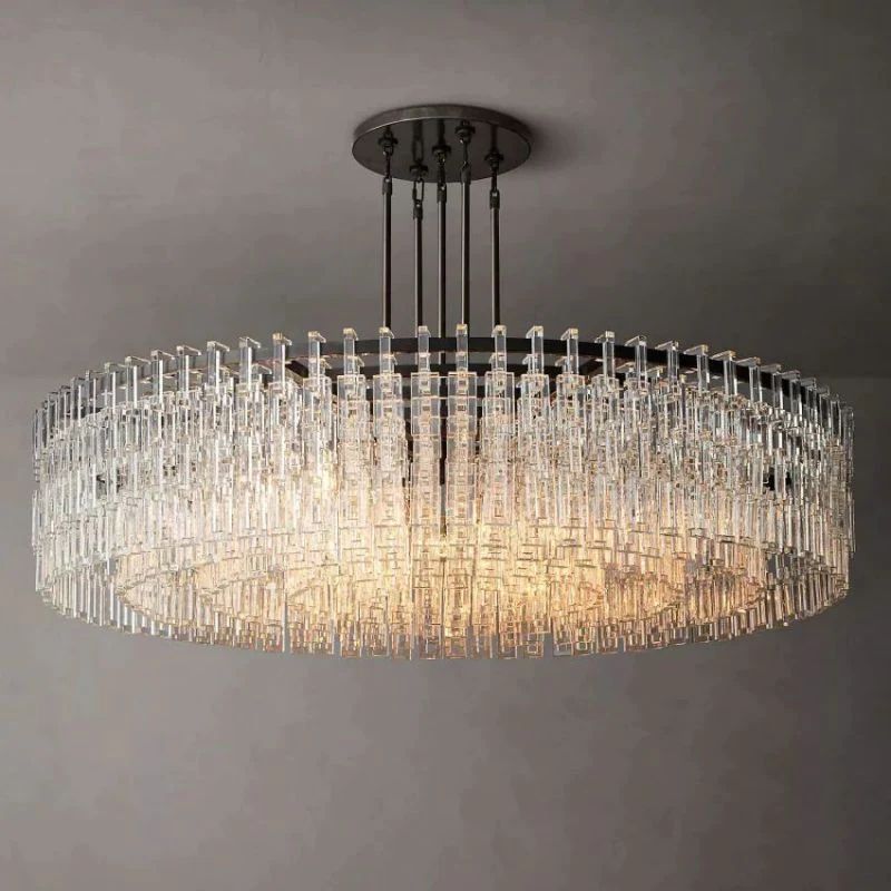 Marignan Round Chandelier 60"