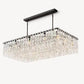 Marignan K9 Crystal Rectangular Chandelier 60"-Meet Lighting