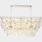 Marignan Tier K9 Crystal Rectangle Chandelier-Meet Lighting