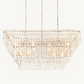 Marignan Tier K9 Crystal Rectangle Chandelier-Meet Lighting