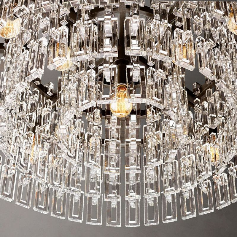 Marignan Round Chandelier 36"-MEET LIGHTING
