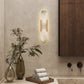 Melange Elongated Alabaster Wall Sconce 10"H 20''H 28''H-Meet Lighting