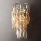 Chara Clear Glass Short Wall Sconce