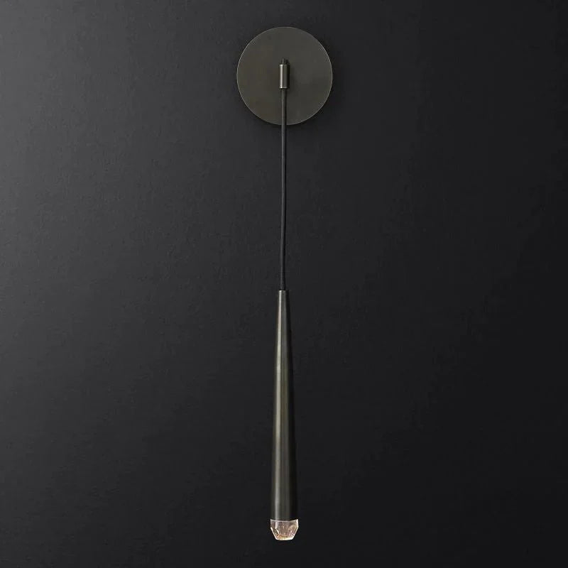 Aquitance Modern Short Wall Sconce 22"H