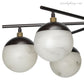 Metro Alabaster 6 Light Chandelier-Meet Lighting