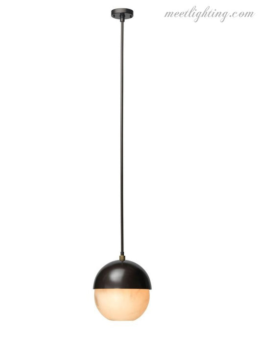 Metro Alabaster Pendant-Meet Lighting