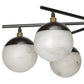 Metro Alabaster 6 Light Chandelier