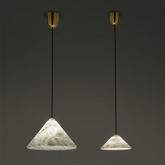 Modern Alabaster Kitchen Island Pendant Light-Meet Lighting