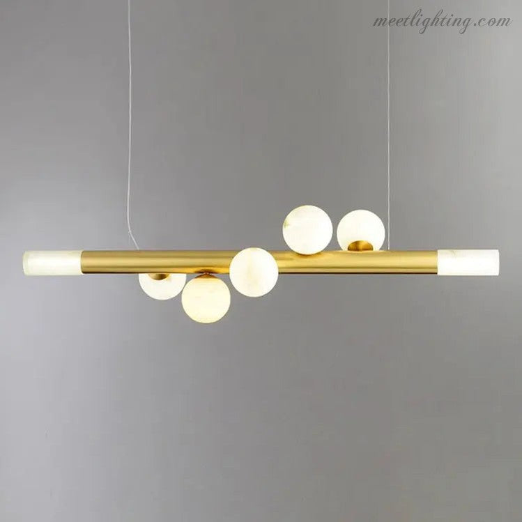 Modern Alabaster Pendant Lighting For Dining Room-Meet Lighting