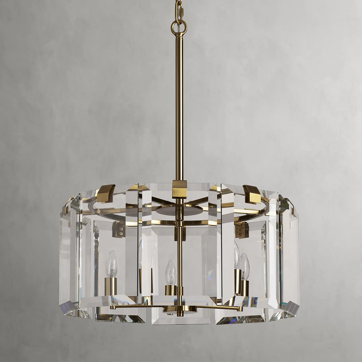 Modern Amaya Round Chandelier-Momo Lighting