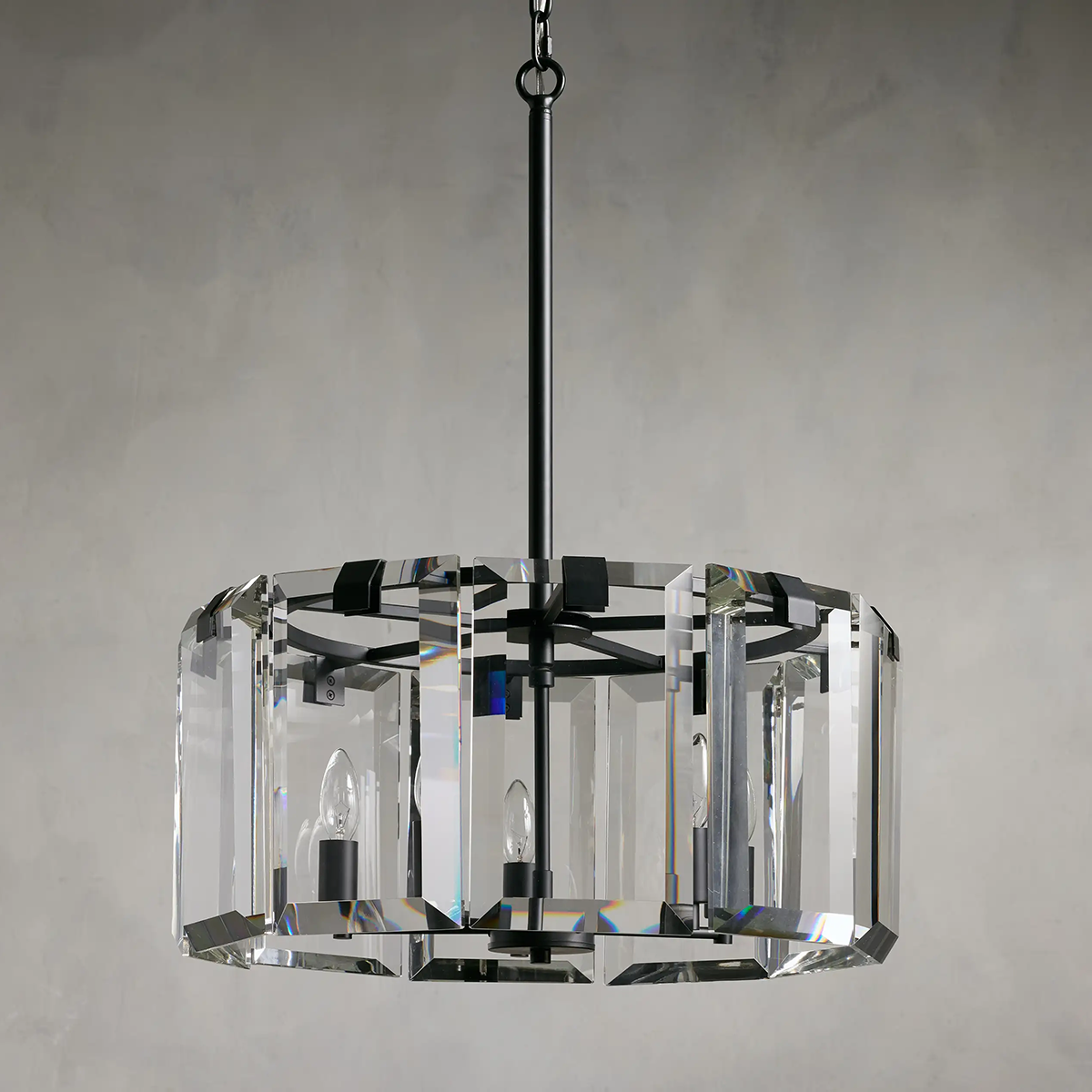 Modern Amaya Round Chandelier-Momo Lighting