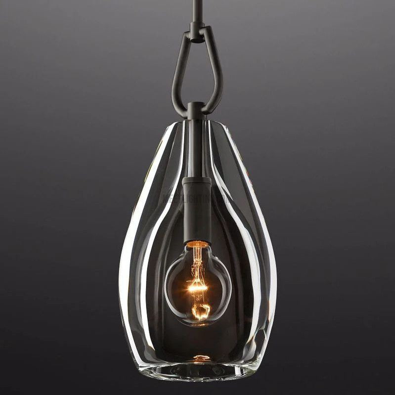 Modern Botanist Flute Crystal Pendant Kitchen Pendants Light-Meet Lighting